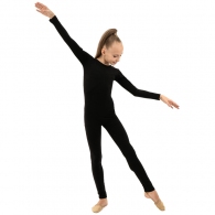 Salopeta gimnastica maneca lunga Grace Dance Jumpsuit long sleeve thumbnav 2