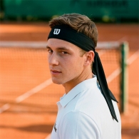 Повязка на голову Wilson TIE HEADBAND thumbnav 4