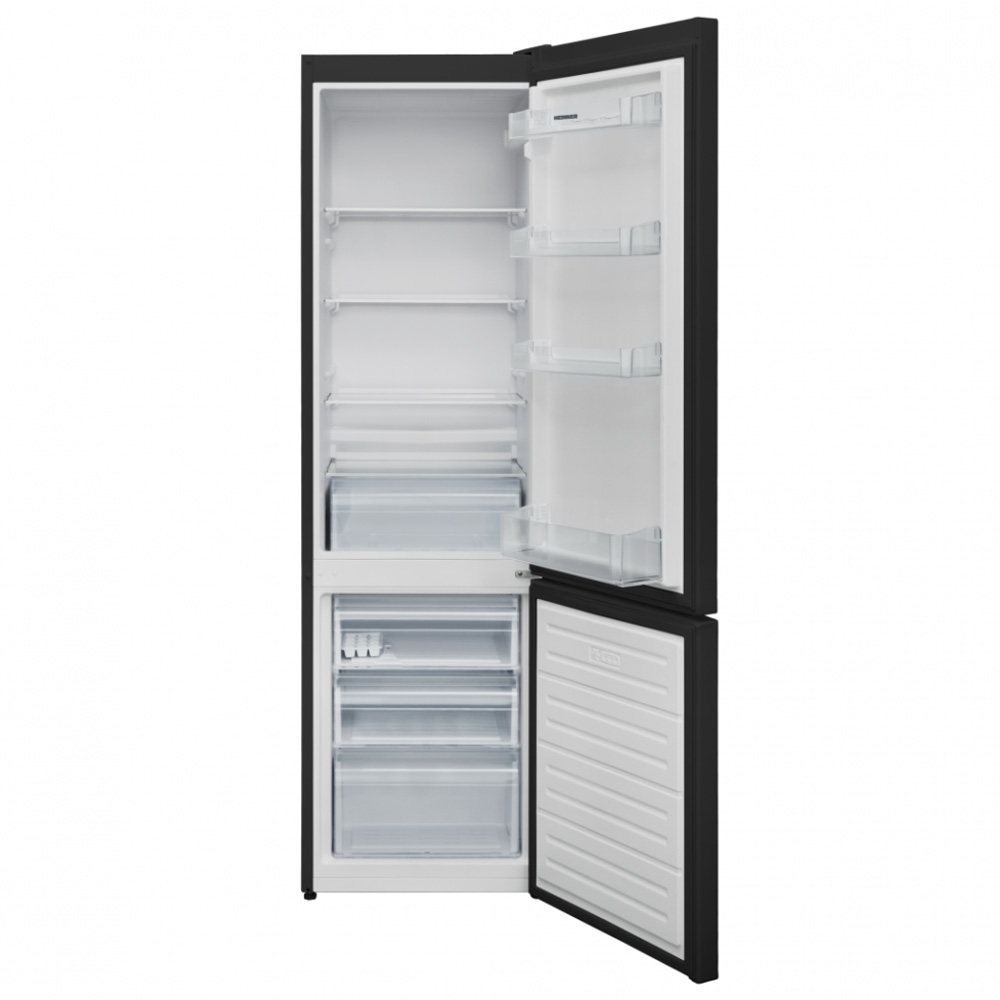 Frigider cu doua usi Heinner HCV288BKE / 288 l / 180 cm / E / Negru photo 2