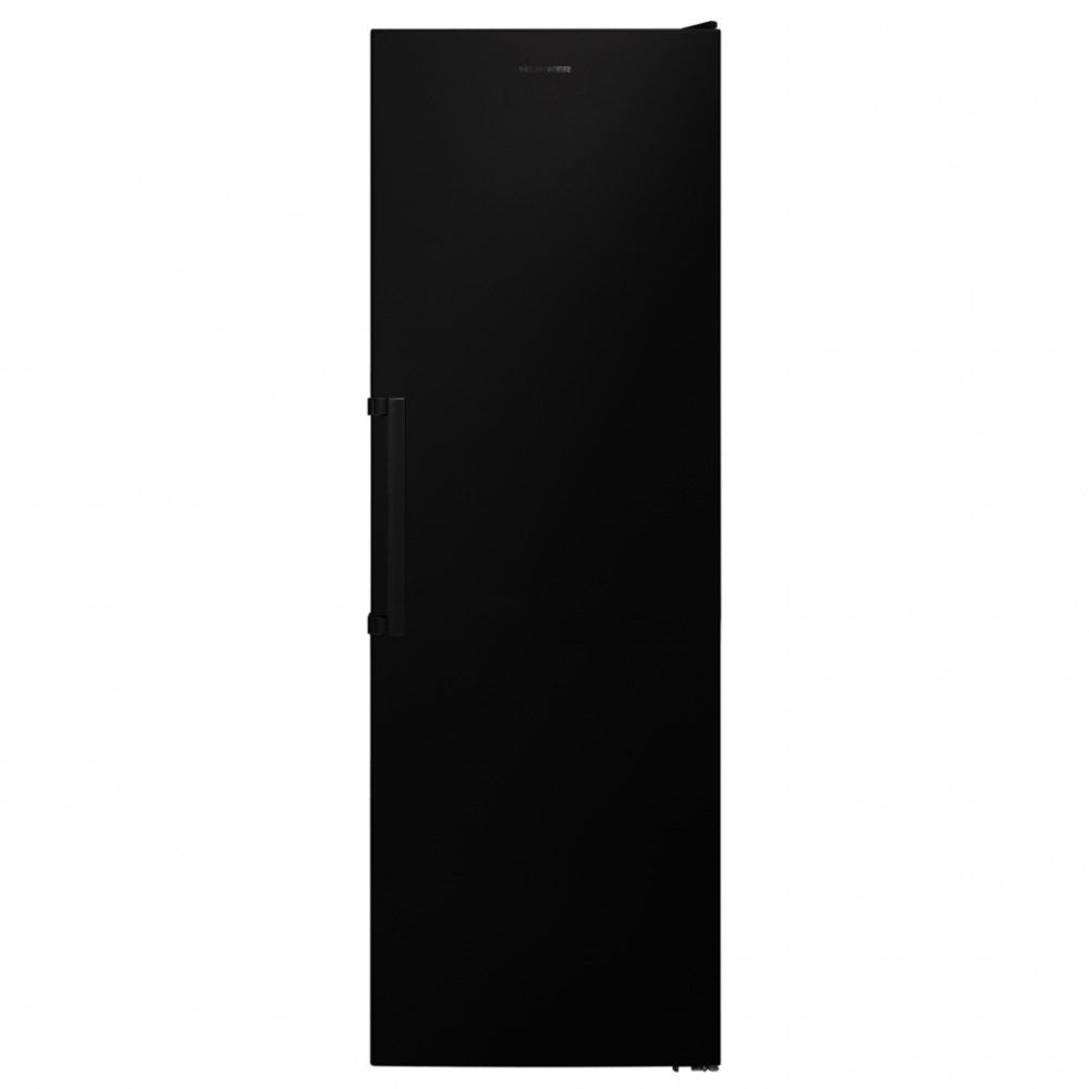 Frigider cu o usa Heinner HF-V401NFBKE++ / 389 l / 186 cm / E / Negru photo 1 Frigider cu o usa Heinner HF-V401NFBKE++ / 389 l / 186 cm / E / Negru photo 1