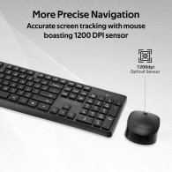 Tastatura + mouse fara fir Promate ProCombo 5 thumbnav 5
