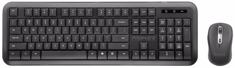 Tastatura + mouse fara fir Promate ProCombo 6