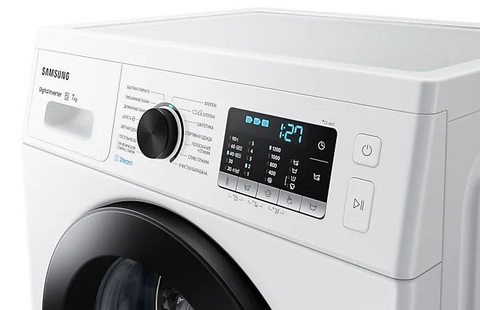 Стиральная машина Samsung WW70A5S20KE 7 кг / 1200 об/мин / A+++ / Белый photo 2