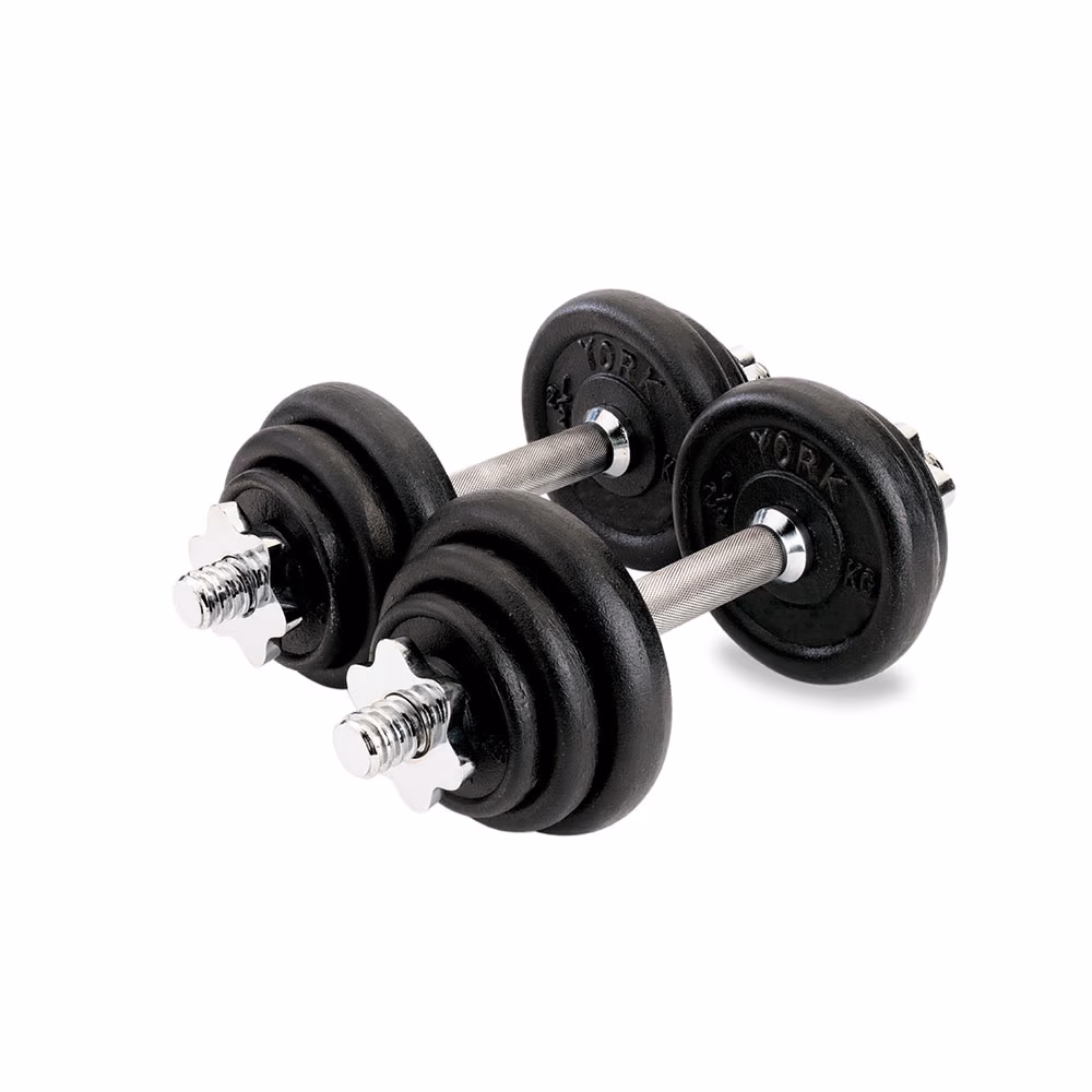 Set gantere si bara LINUO dumbbell-03-20KG 