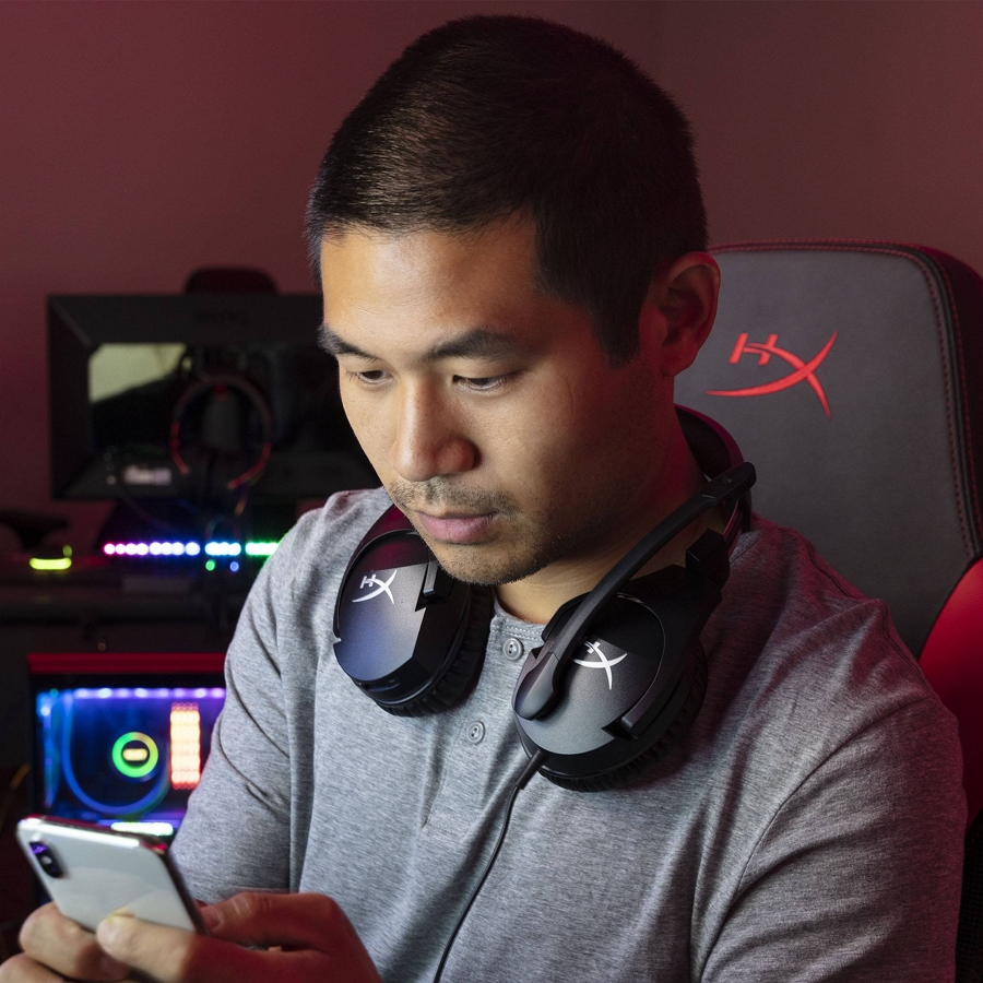 Căști HyperX Negru Cu fir / Gaming / Negru photo 5