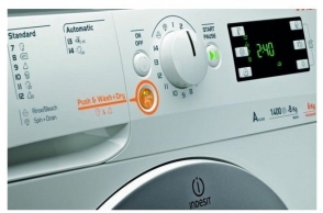Стиральная машина с сушкой Indesit XWDE1071481XWKKK, 10 кг, 1400 об/мин, A, Белый thumbnav 3