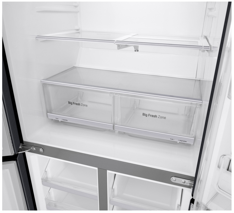 Frigider Side-by-Side LG GC-Q22FTBKL / 458 l / 178.7 cm / A+  photo 11