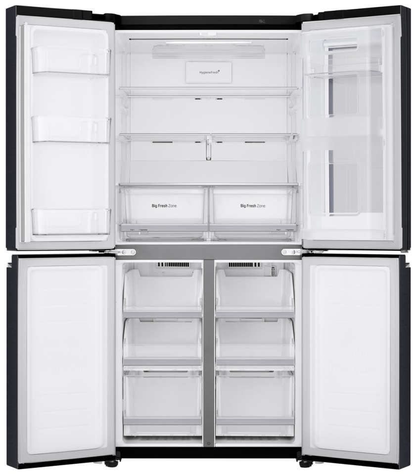 Frigider Side-by-Side LG GC-Q22FTBKL / 458 l / 178.7 cm / A+  photo 15