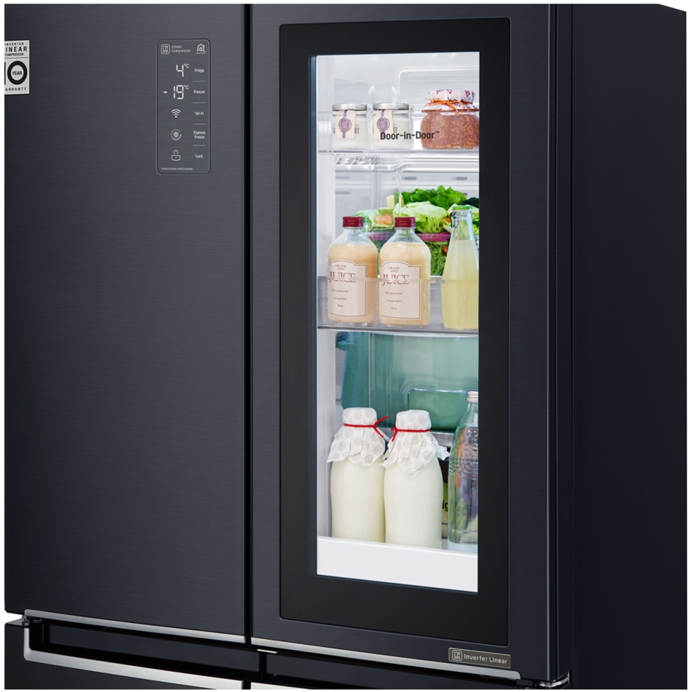 Frigider Side-by-Side LG GC-Q22FTBKL / 458 l / 178.7 cm / A+  photo 2