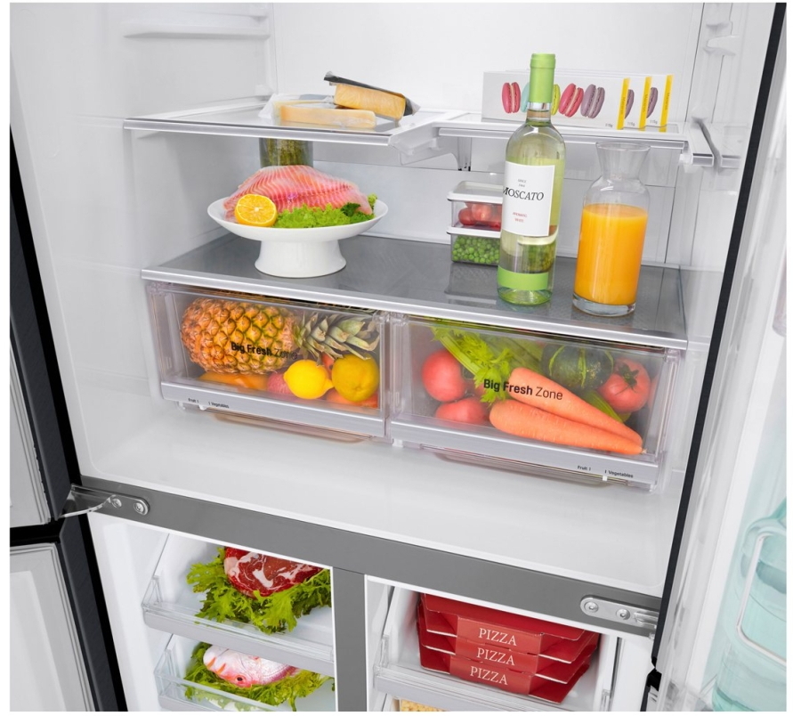 Frigider Side-by-Side LG GC-Q22FTBKL / 458 l / 178.7 cm / A+  photo 5