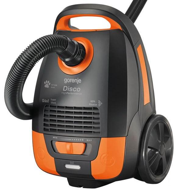 Aspirator cu sac Gorenje VCEB28DBKO / 800W / Negru cu orange photo 4
