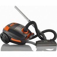 Aspirator cu sac Gorenje VCEB28DBKO, 800 W, 84 dB, Negru cu orange thumbnav 2