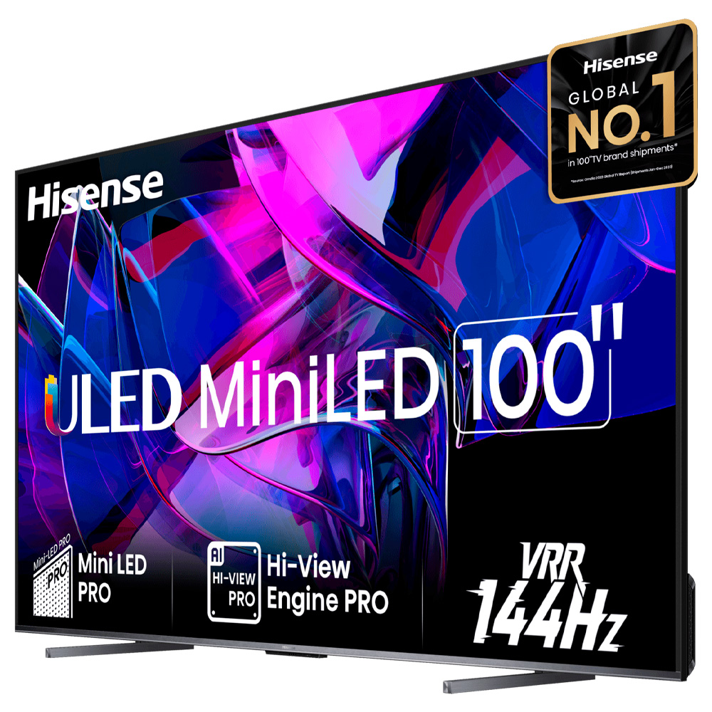 Телевизор Hisense 100U7KQ / 100" / Mini LED / UHD 4K photo 4
