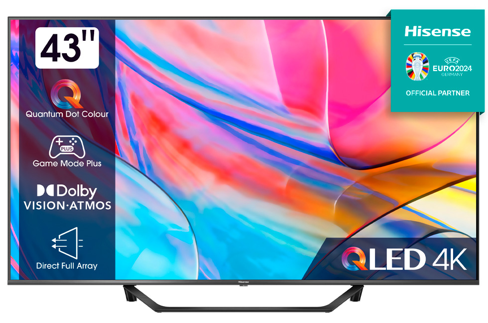 Телевизор Hisense 43A7KQ / 43" / QLED / UHD 4K photo 2