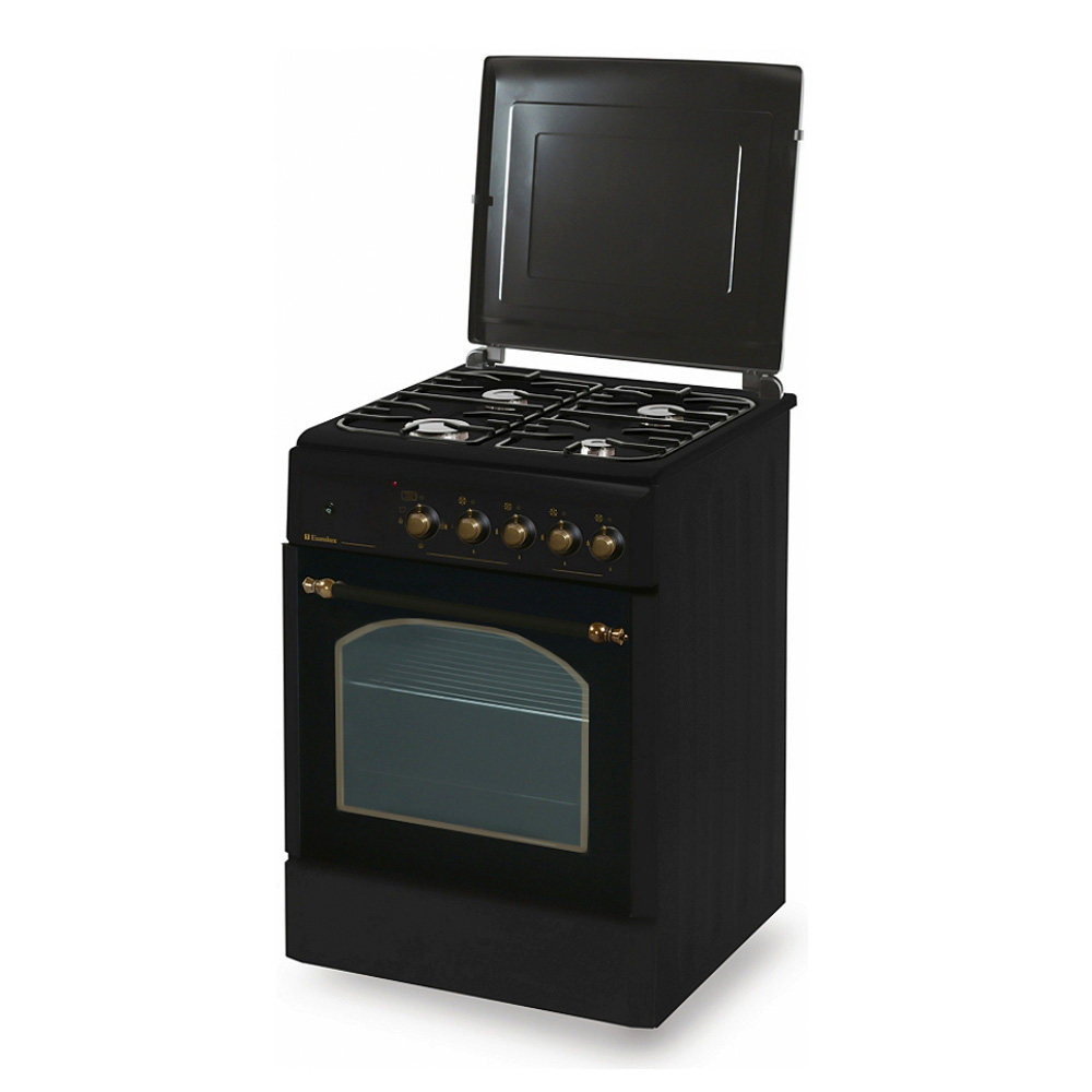 Plita de gaz Eurolux KLG6640ICBKR / 4 arzatoare / 60 cm / Negru photo 2