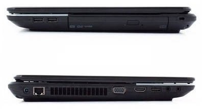 Laptop Acer Aspire E1 E1-531-10002G32Mnsk 15.6” / 2 GB / 320 GB / Celeron / HD Graphics 3000 / Negru photo 2