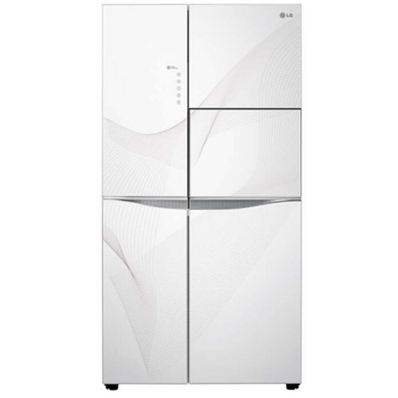Frigider Side-by-Side LG GRM257SGKW / 821 l / 178.5 cm / A++ / Alb photo 1