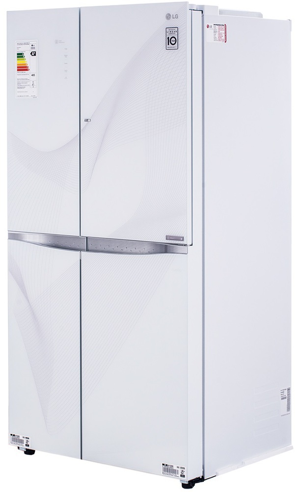 Frigider Side-by-Side LG GRM257SGKW / 821 l / 178.5 cm / A++ / Alb photo 2
