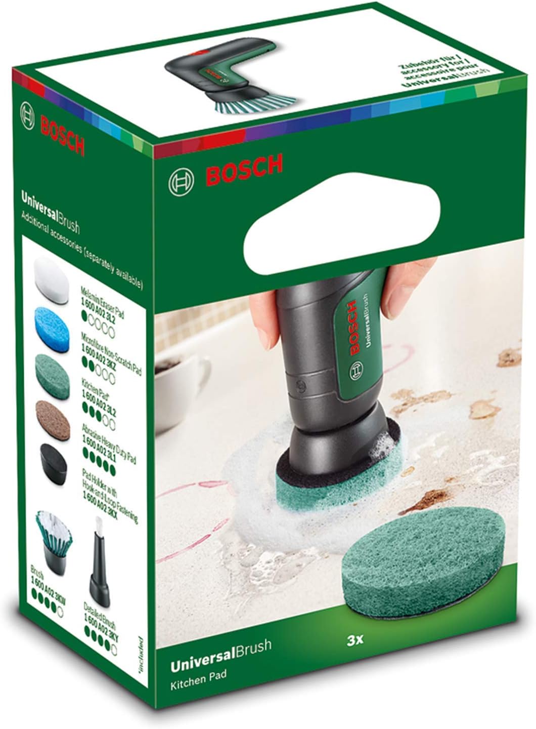 Щетка для чистки кухни Bosch 1600A023L0 photo 2