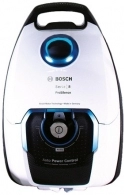 Пылесос с мешком Bosch BGL8SIL6, 800 Вт, 66 дБ, Белый