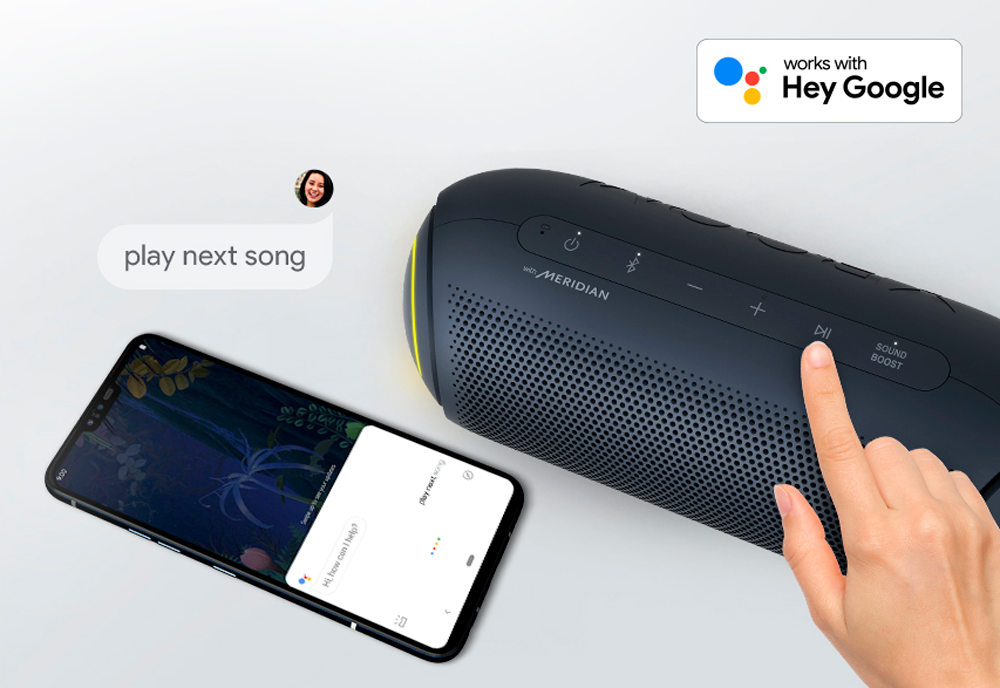 Портативная колонка LG PL7  photo 8