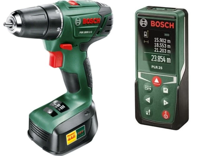 Set Bosch PSR 1800 Li-2 + PLR 25, 06159940L8