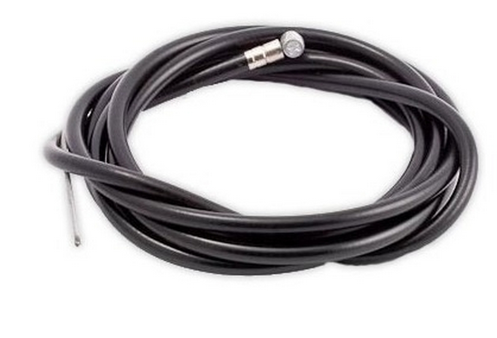 Cablu frana SHIMANO T-TYPE, CABLU 1.6MM 1600MM, CAMASA NEAGRA 5.0MM 1400 photo 3