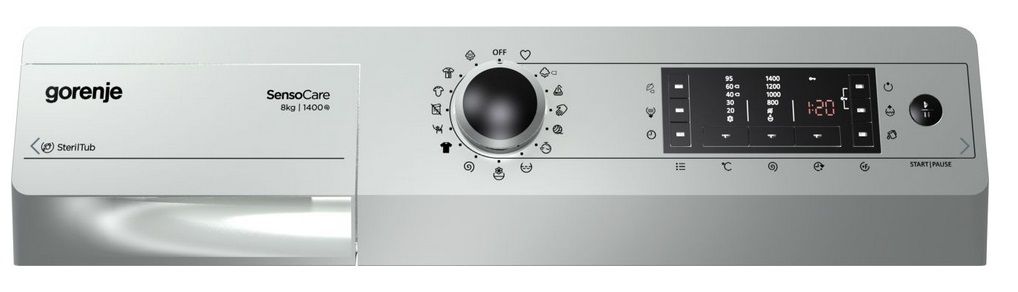 Стиральная машина Gorenje W8543LA 8 кг / 1400 об/мин / A+++ / Cерый photo 6