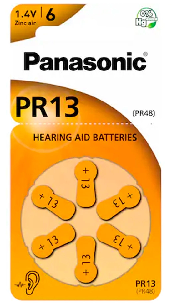 Батарейка Panasonic PR-13/6LB