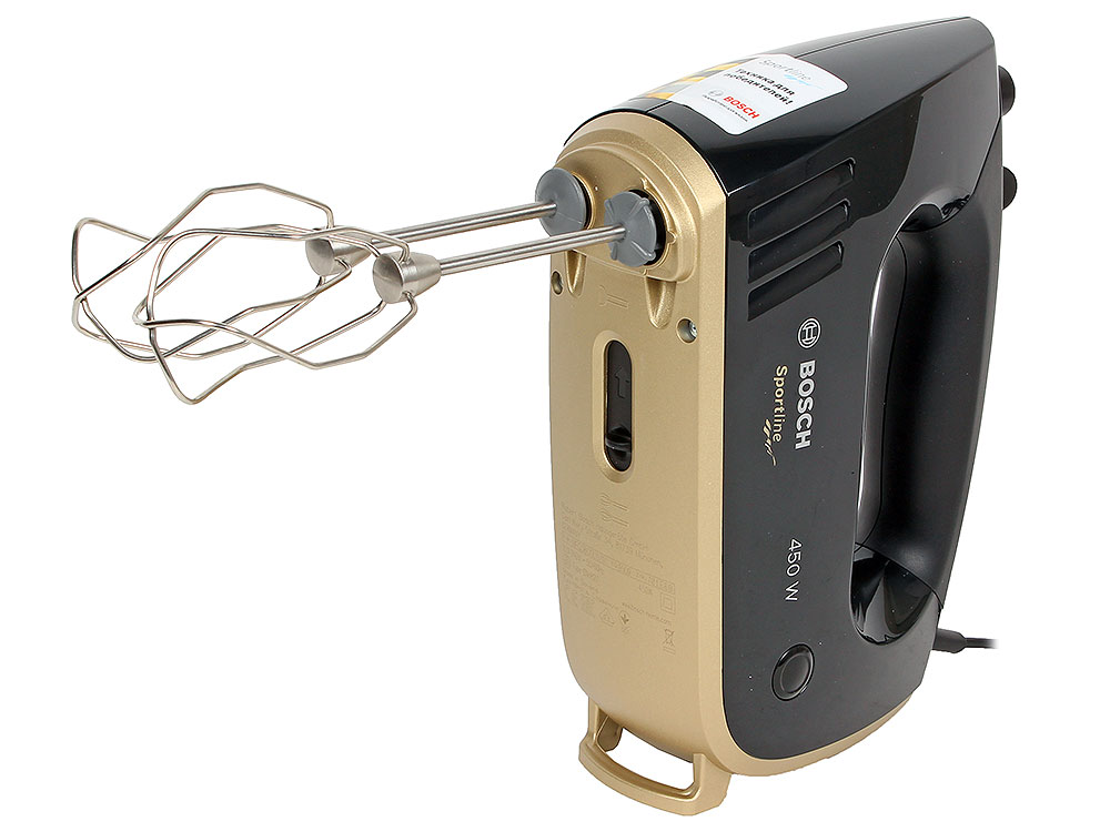 Миксер Ручной Bosch MFQ36GOLD / 5 скоростей / Черный photo 2
