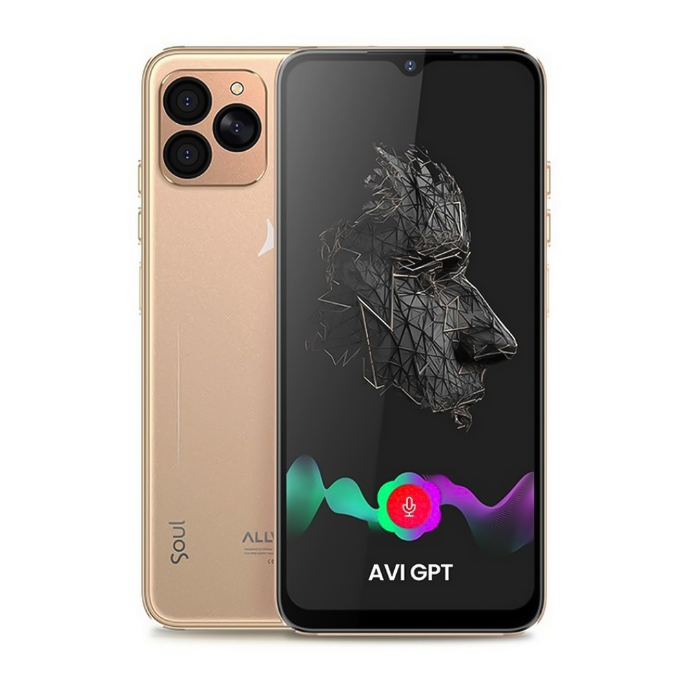 Смартфон Allview Soul X10 / 6.52'' / 6 ГБ / 128 ГБ / Gold Sparkle photo 1