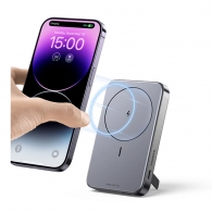 Внешний аккумулятор Ugreen 10000mAh 20W Foldable Kickstand Magnetic Wireless Space Gray thumbnav 1