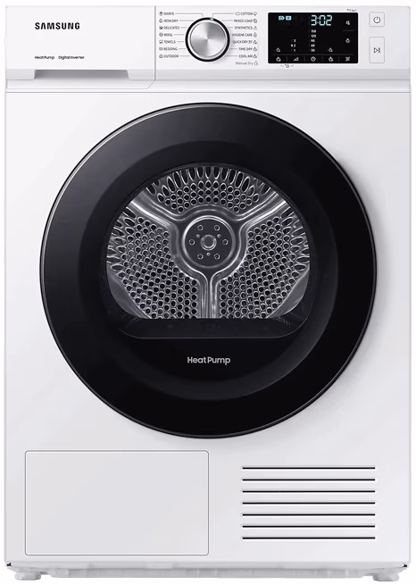 Masina de uscat rufe Samsung DV90BBA245AWLE, 9 kg, A+++ 