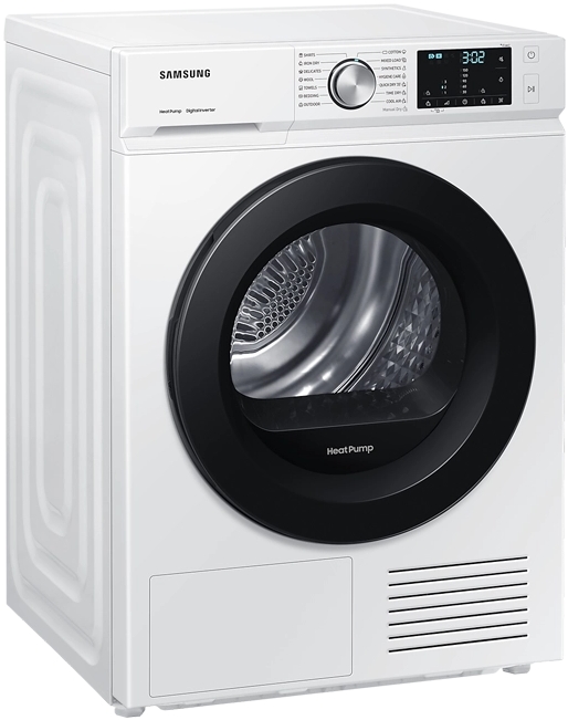 Masina de uscat rufe Samsung DV90BBA245AWLE / 9 kg / A+++ / Alb photo 2