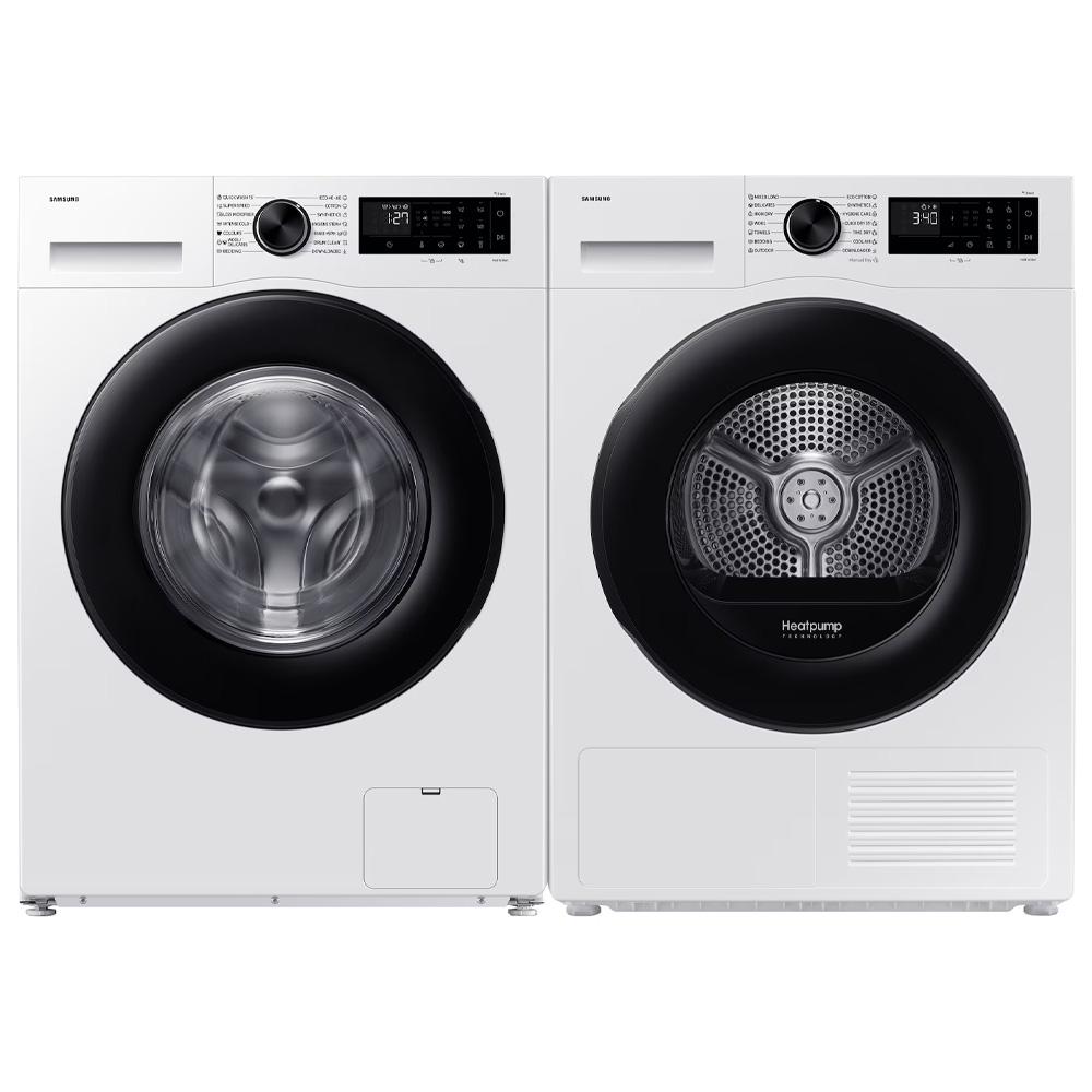 Masina de uscat rufe Samsung DV90DG52A0AELE / 9 kg / C / Alb photo 10