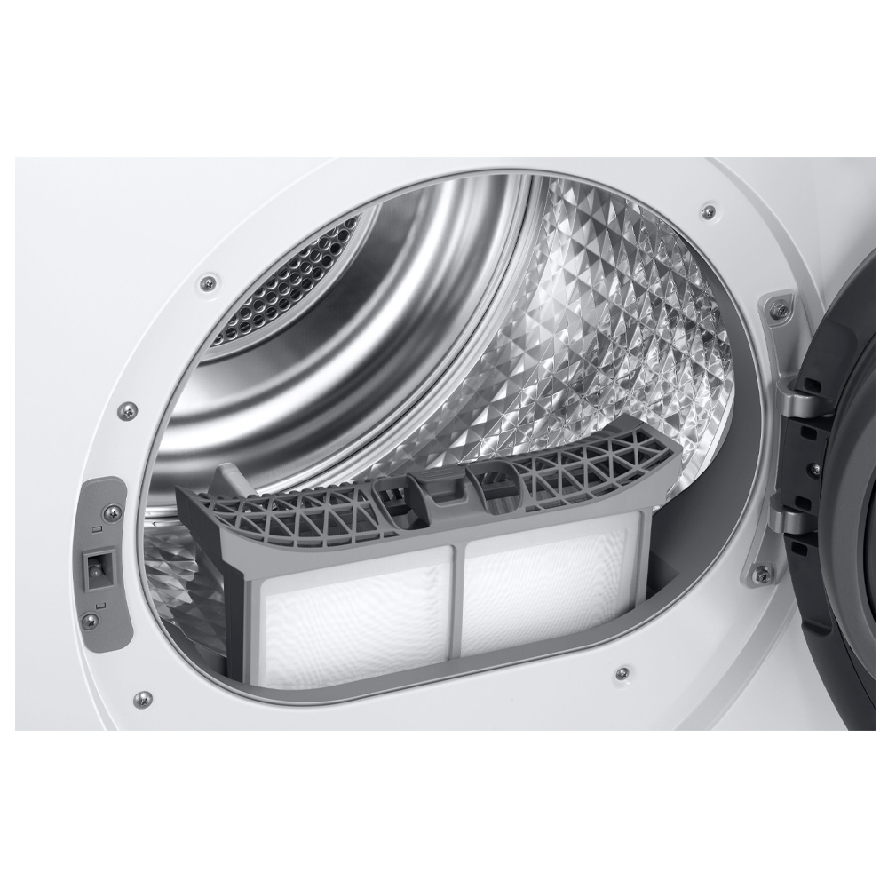 Masina de uscat rufe Samsung DV90T6240LE / 9 kg / D / Alb photo 4