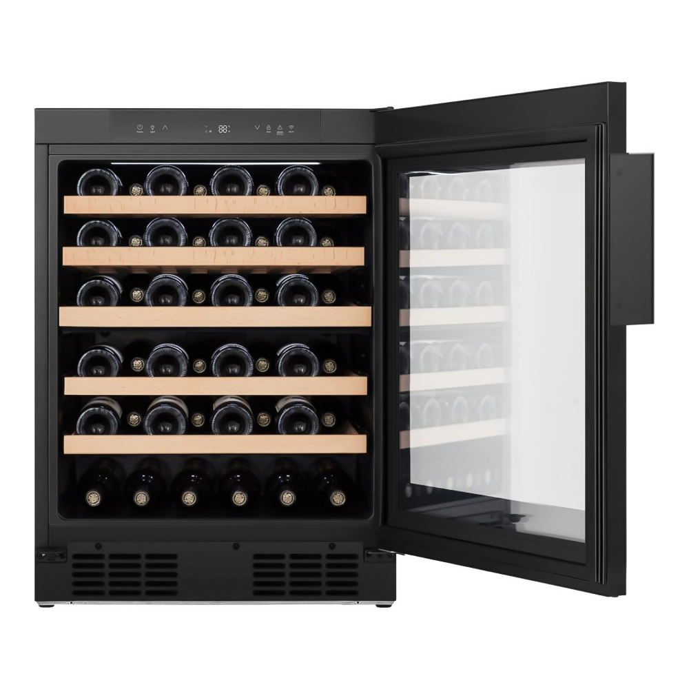 Винный холодильник Hisense RW3N132GSLF / 46 бутылок / 81.9 см / F / Черный photo 2