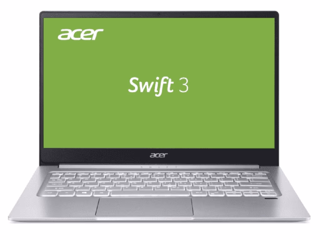 Ноутбук Acer Swift 3 Pure Silver (NX.HSEEU.006), Ryzen 3, 8 ГБ ГБ, Linux 