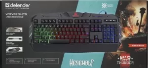 Tastatura cu fir Defender WEREWOLF