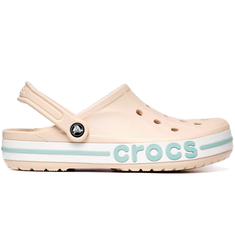 Slapi Crocs Bayaband Clog pt Femei / 37-38 / Bej photo 2