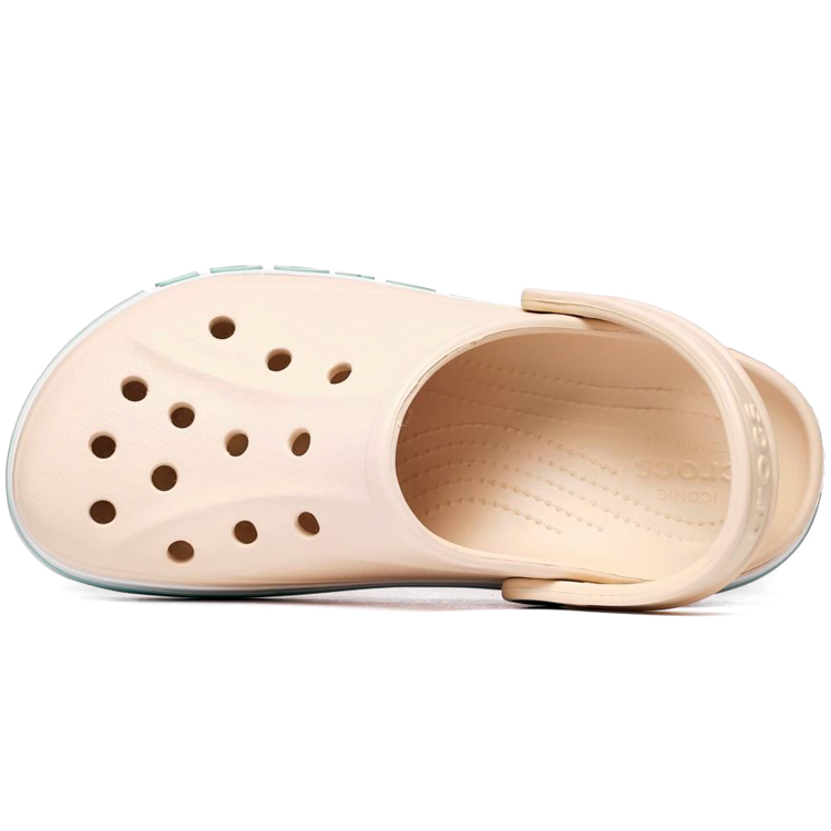 Slapi Crocs Bayaband Clog pt Femei / 37-38 / Bej photo 4
