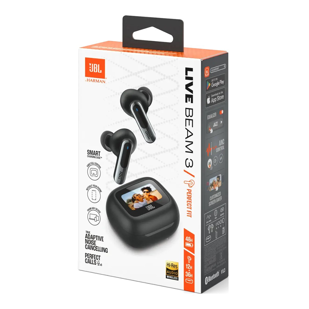 Наушники JBL LIVE BEAM 3 Black Беспроводные / Дом и Офис / Black photo 7