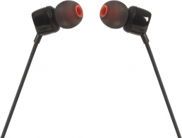 JBL Earphones 3.5mm with Mic Tune 110, Black thumbnav 4