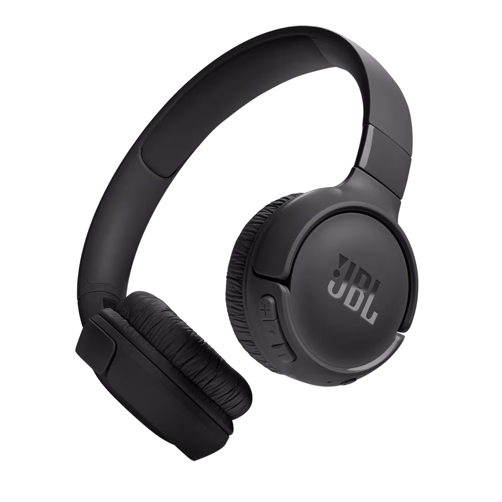 JBL On-Ear Headphones with MIC Bluetooth Tune 520BT, Black 
