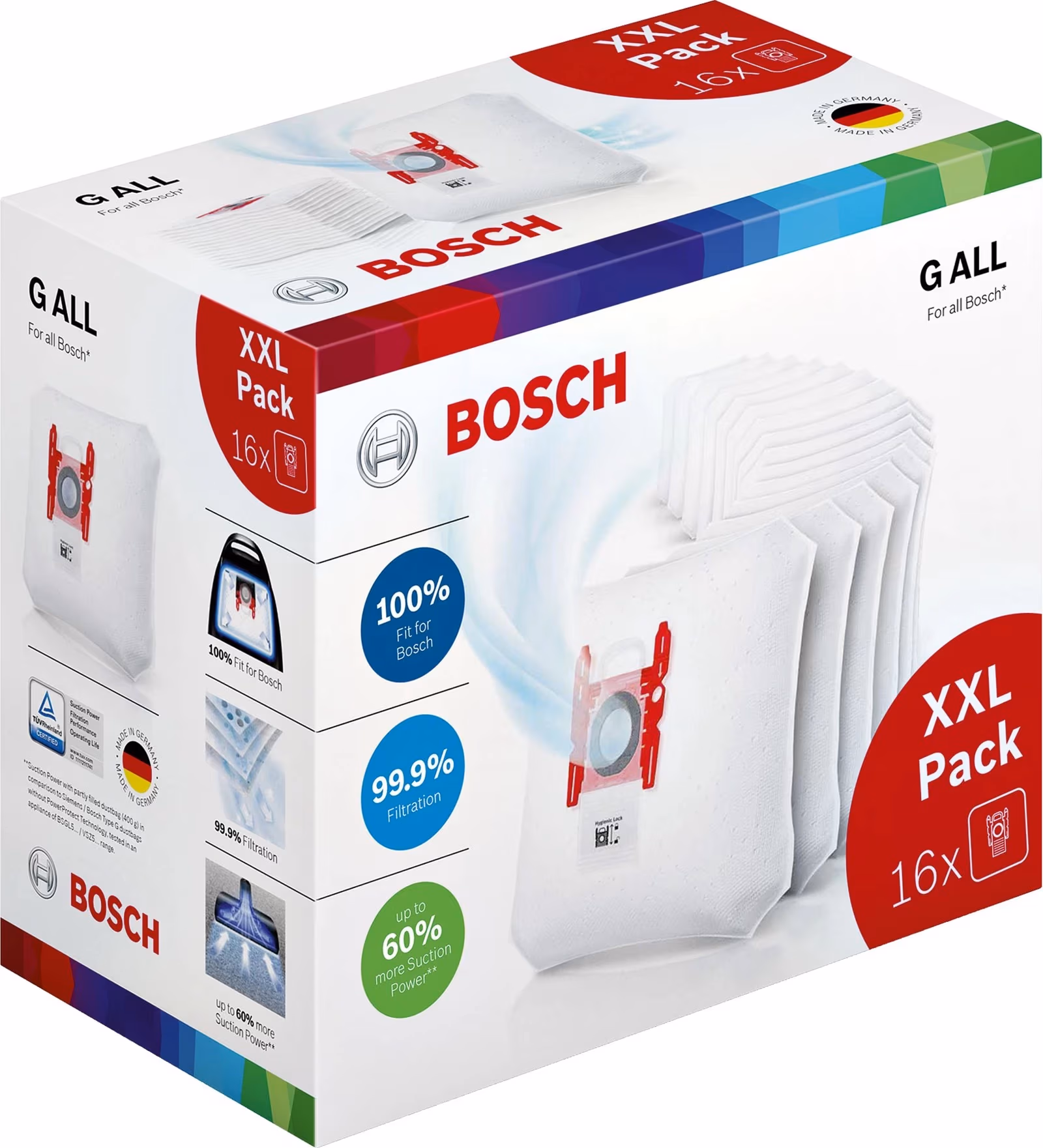 Мешки для пылесоса Bosch BBZ16GALL 