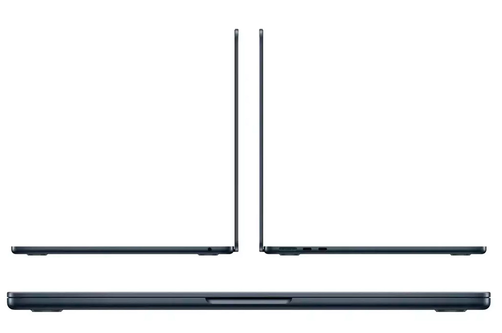 Laptop Apple Ultrabook MacBook Air 13.6 2024  13.6” / 8 GB / 256 GB / M3 / M3 / Negru cu sur photo 3