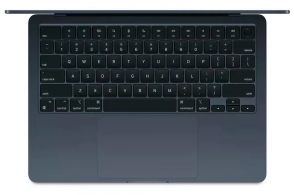 Laptop Apple 13.6 2024 , M3, 8 GB GB, macOS Sonoma, Negru cu sur thumbnav 2