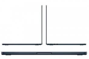 Laptop Apple 13.6 2024 , M3, 8 GB GB, macOS Sonoma, Negru cu sur thumbnav 4