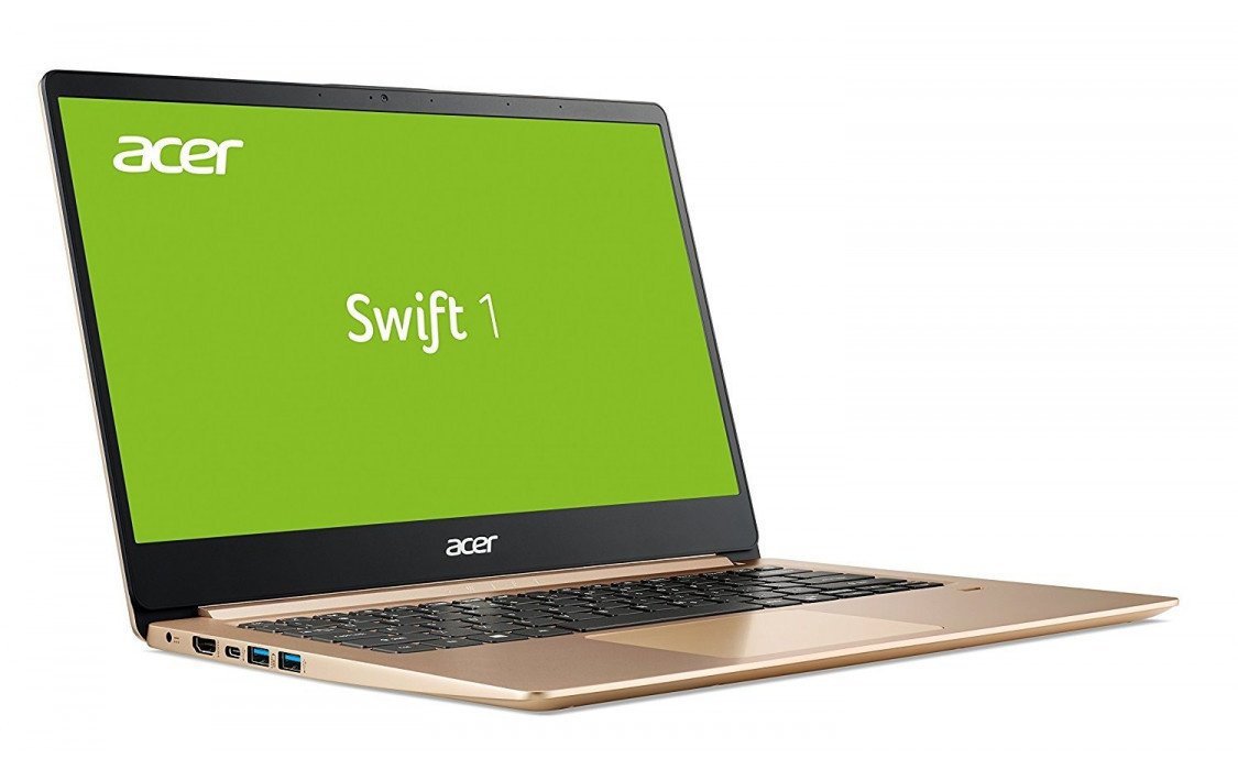 Laptop Acer Ultrabook Swift 1 Swift 1 Luxury Gold (SF114-32-P9LL) 14” / 4 GB / 256 GB / Pentium Silver / UHD Graphics 605 / Auriu photo 8