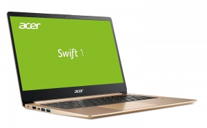Laptop Acer Swift 1 Luxury Gold (SF114-32-P9LL), Pentium Silver, 4 GB GB, Linux, Auriu thumbnav 8